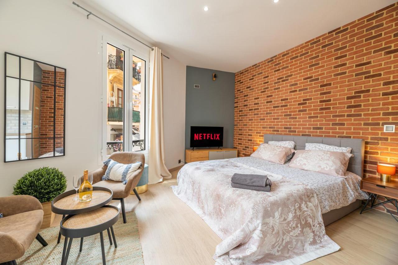 Grand Studio Climatise Tres Proche Monaco Beausoleil Exteriér fotografie